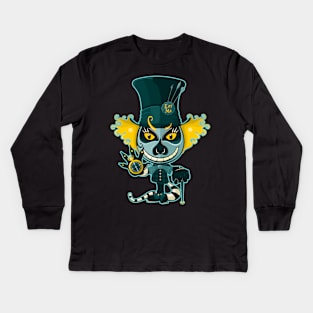 mr.Lenny in Wonderlany / original figure Kids Long Sleeve T-Shirt